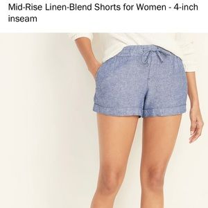 Old Navy Chambray Shorts